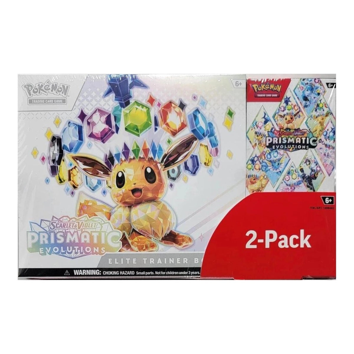 Costco Pokemon Prismatic Evolutions 2-Pack Trainer Box and Booster Bundle