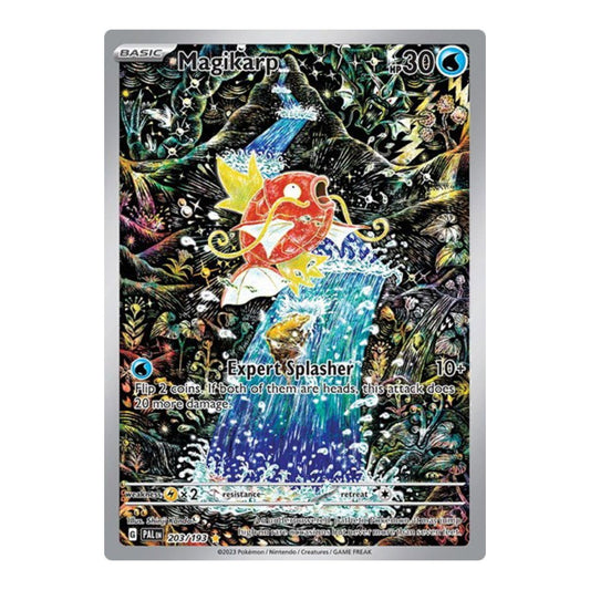 Magikarp 203/193 Paldea Evolved Pokemon card - PSA 9