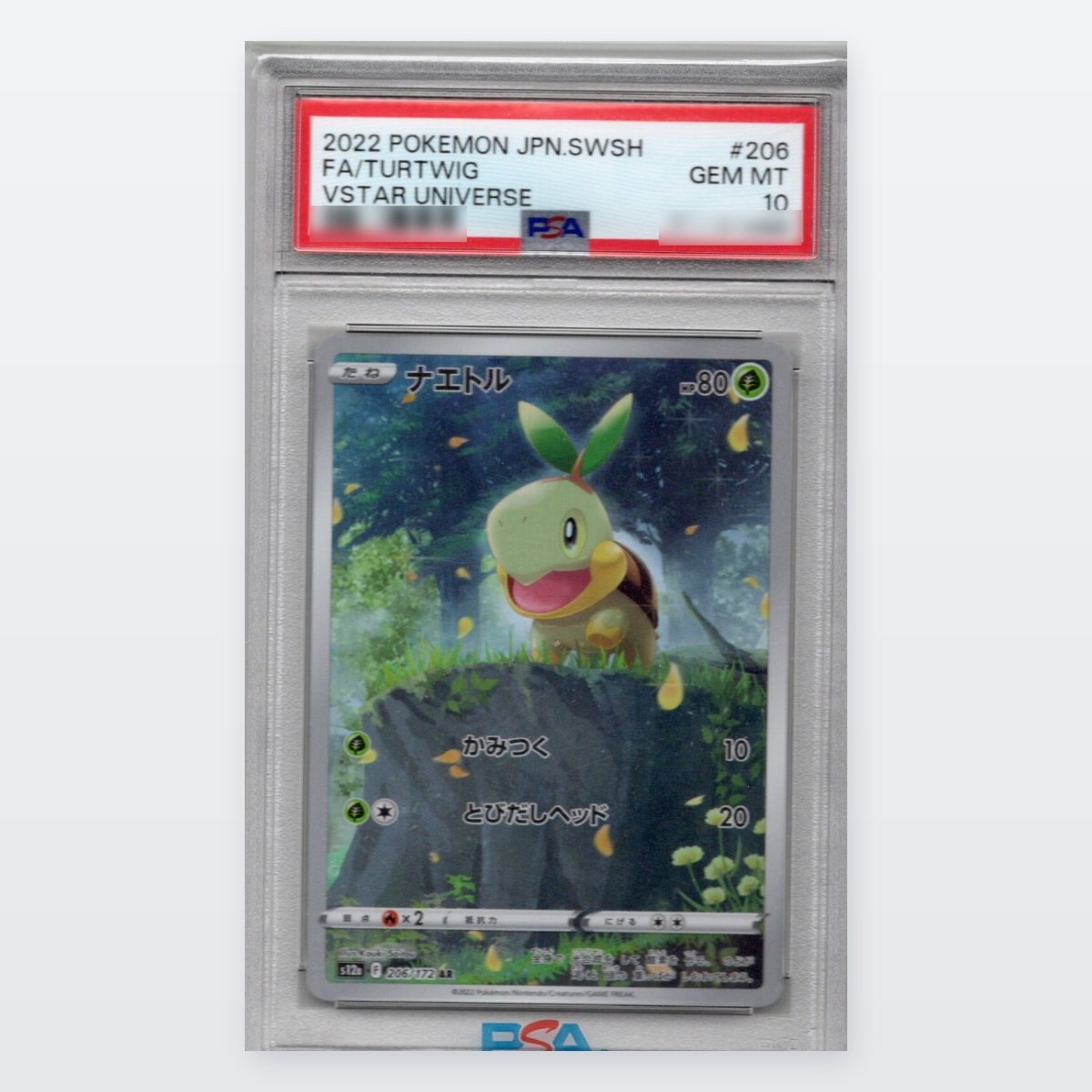 Turtwig 206/172 VSTAR Universe PSA 10 slab
