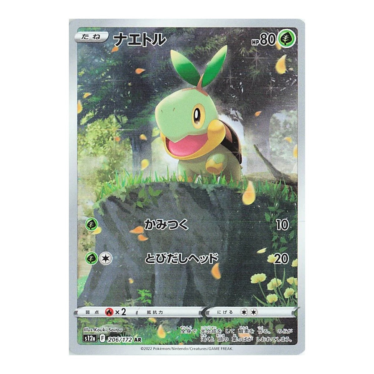 Turtwig (JP) 206/172 VSTAR Universe Pokemon card