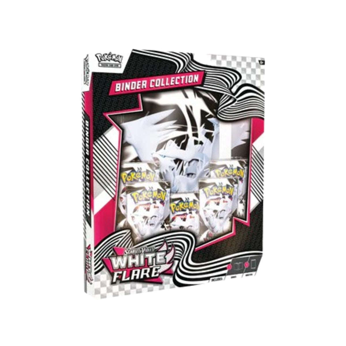 White Flare Binder Collection